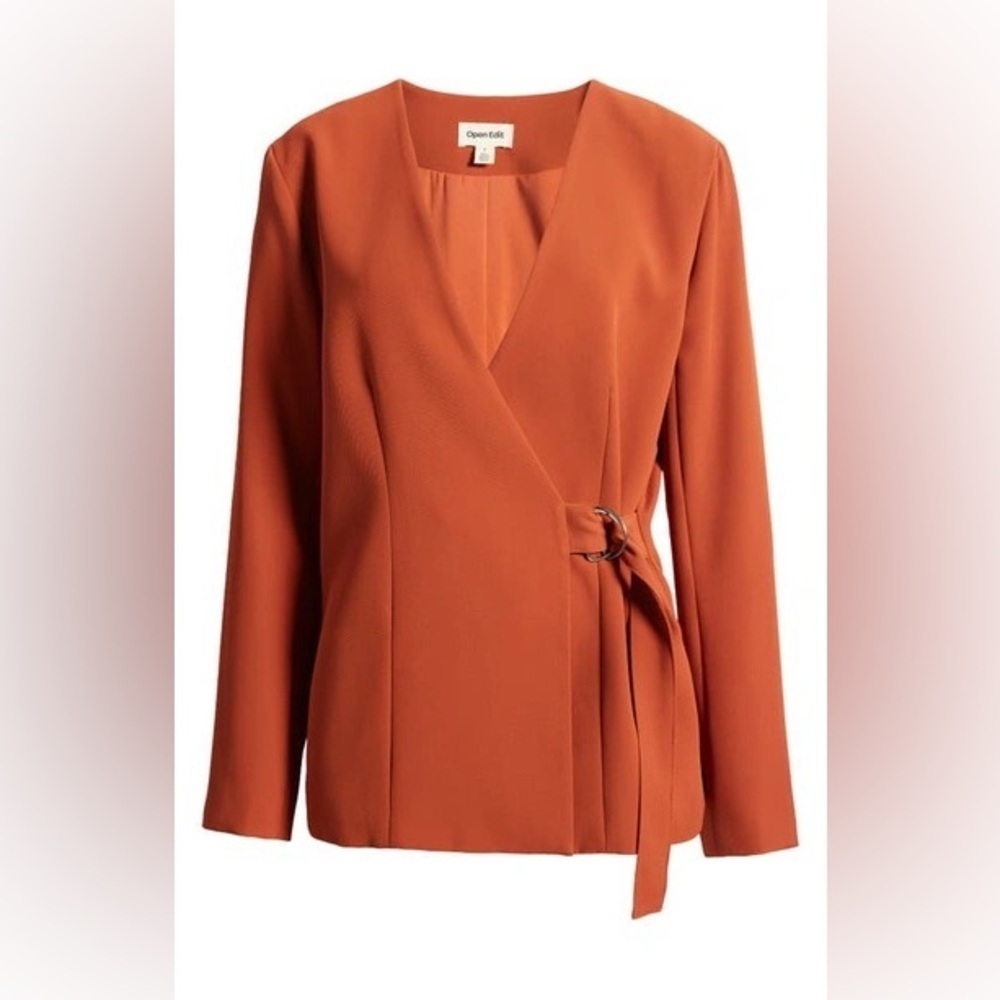 Open Edit Belt Detail Blazer New Medium Brown Spice
New without tags